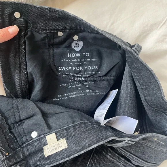 Madewell The Perfect Vintage Jeans 26 high waisted - Picture 6 of 13